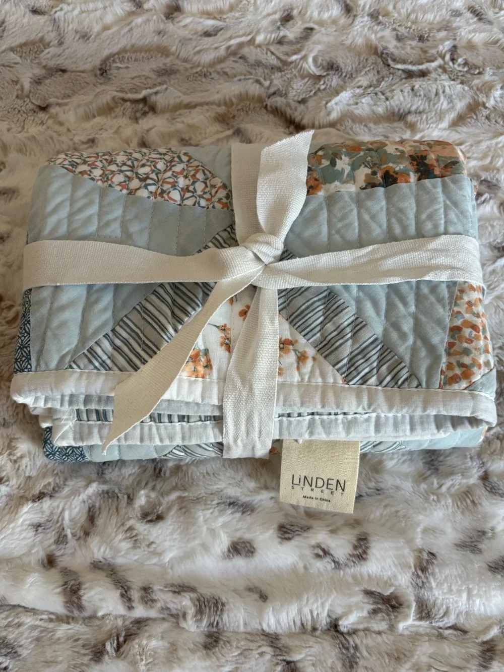 NWOT Linden Street Blueridge Euro Pillow Sham